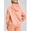 imageG Gradual Hoodies for Women Oversized Fleece Sweatshirt with Pocket Loose Fit Casual Athletic Workout PulloverSunny Coral