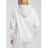 imageG Gradual Hoodies for Women Oversized Fleece Sweatshirt with Pocket Loose Fit Casual Athletic Workout PulloverWhite