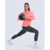 imageG Gradual Long Sleeve Workout Tops for Women Quick Dry Lightweight Running Athletic Shirts with Zip Pocket Moisture WickingDark Pink