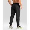 imageG Gradual Mens Fleece Joggers with Zipper Pockets Winter Warm Pants Water Resistant Athletic Workout Gym Sweatpants for MenBlack