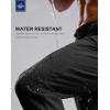 imageG Gradual Mens Fleece Joggers with Zipper Pockets Winter Warm Pants Water Resistant Athletic Workout Gym Sweatpants for MenBlack