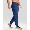 imageG Gradual Mens Fleece Joggers with Zipper Pockets Winter Warm Pants Water Resistant Athletic Workout Gym Sweatpants for MenBlue