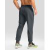 imageG Gradual Mens Fleece Joggers with Zipper Pockets Winter Warm Pants Water Resistant Athletic Workout Gym Sweatpants for MenDark Grey