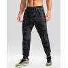 imageG Gradual Mens Fleece Joggers with Zipper Pockets Winter Warm Pants Water Resistant Athletic Workout Gym Sweatpants for MenGrey Camo