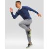 imageG Gradual Mens Fleece Joggers with Zipper Pockets Winter Warm Pants Water Resistant Athletic Workout Gym Sweatpants for MenHeather Medium Grey