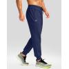 imageG Gradual Mens Fleece Joggers with Zipper Pockets Winter Warm Pants Water Resistant Athletic Workout Gym Sweatpants for MenNavy