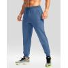 imageG Gradual Mens Fleece Joggers with Zipper Pockets Winter Warm Pants Water Resistant Athletic Workout Gym Sweatpants for MenSlate Blue