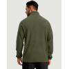 imageG Gradual Mens Quarter Zip Pullover Fleece with 2 Zipper Pockets Long Sleeve Golf Shirt Winter Athletic Sweater LightweightArmy Green