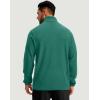 imageG Gradual Mens Quarter Zip Pullover Fleece with 2 Zipper Pockets Long Sleeve Golf Shirt Winter Athletic Sweater LightweightForest Green