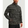 imageG Gradual Mens Quarter Zip Pullover Fleece with 2 Zipper Pockets Long Sleeve Golf Shirt Winter Athletic Sweater LightweightGreen Camo