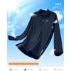imageG Gradual Mens Running Shirts Long Sleeve Athletic Shirt Lightweight Quick Dry Quarter Zip Pullover for Men Workout Gym GolfDark Blue Heather