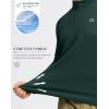 imageG Gradual Mens Running Shirts Long Sleeve Athletic Shirt Lightweight Quick Dry Quarter Zip Pullover for Men Workout Gym GolfDark Green