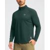 imageG Gradual Mens Running Shirts Long Sleeve Athletic Shirt Lightweight Quick Dry Quarter Zip Pullover for Men Workout Gym GolfDark Green