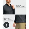 imageG Gradual Mens Running Shirts Long Sleeve Athletic Shirt Lightweight Quick Dry Quarter Zip Pullover for Men Workout Gym GolfDark Grey