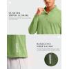 imageG Gradual Mens Running Shirts Long Sleeve Athletic Shirt Lightweight Quick Dry Quarter Zip Pullover for Men Workout Gym GolfLight Green Heather
