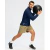 imageG Gradual Mens Running Shirts Long Sleeve Athletic Shirt Lightweight Quick Dry Quarter Zip Pullover for Men Workout Gym GolfNavy