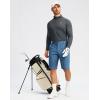 imageG Gradual Mens Running Shirts Long Sleeve Athletic Shirt Lightweight Quick Dry Quarter Zip Pullover for Men Workout Gym GolfSmoke Grey