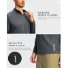 imageG Gradual Mens Running Shirts Long Sleeve Athletic Shirt Lightweight Quick Dry Quarter Zip Pullover for Men Workout Gym GolfSmoke Grey