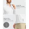 imageG Gradual Mens Running Shirts Long Sleeve Athletic Shirt Lightweight Quick Dry Quarter Zip Pullover for Men Workout Gym GolfWhite