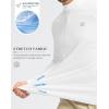 imageG Gradual Mens Running Shirts Long Sleeve Athletic Shirt Lightweight Quick Dry Quarter Zip Pullover for Men Workout Gym GolfWhite