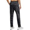 imageG Gradual Mens Sweatpants with 4 Pockets Tapered Track Athletic Slim Fit Pants for Running Exercise Workout GymA Black Camo