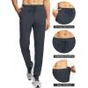 imageG Gradual Mens Sweatpants with 4 Pockets Tapered Track Athletic Slim Fit Pants for Running Exercise Workout GymA Dark Grey