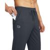imageG Gradual Mens Sweatpants with 4 Pockets Tapered Track Athletic Slim Fit Pants for Running Exercise Workout GymA Dark Grey
