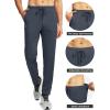 imageG Gradual Mens Sweatpants with 4 Pockets Tapered Track Athletic Slim Fit Pants for Running Exercise Workout GymA Dusty Blue