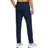 imageG Gradual Mens Sweatpants with 4 Pockets Tapered Track Athletic Slim Fit Pants for Running Exercise Workout GymA Navy