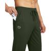 imageG Gradual Mens Sweatpants with 4 Pockets Tapered Track Athletic Slim Fit Pants for Running Exercise Workout GymA Olive Green