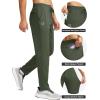 imageG Gradual Mens Sweatpants with 4 Pockets Tapered Track Athletic Slim Fit Pants for Running Exercise Workout GymA Sage Grey