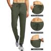 imageG Gradual Mens Sweatpants with 4 Pockets Tapered Track Athletic Slim Fit Pants for Running Exercise Workout GymA Sage Grey