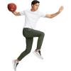 imageG Gradual Mens Sweatpants with 4 Pockets Tapered Track Athletic Slim Fit Pants for Running Exercise Workout GymA Sage Grey