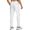 imageG Gradual Mens Sweatpants with 4 Pockets Tapered Track Athletic Slim Fit Pants for Running Exercise Workout GymA White