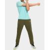 imageG Gradual Mens Sweatpants with 4 Pockets Tapered Track Athletic Slim Fit Pants for Running Exercise Workout GymDark Green