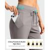 imageG Gradual Pants for Women High Waisted Ankle Pants 2 Pockets 78 Athletic Pants with Drawstring for Golf Travel CasualDusty Grey