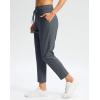imageG Gradual Pants for Women High Waisted Ankle Pants 2 Pockets 78 Athletic Pants with Drawstring for Golf Travel CasualGrey
