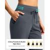 imageG Gradual Pants for Women High Waisted Ankle Pants 2 Pockets 78 Athletic Pants with Drawstring for Golf Travel CasualGrey
