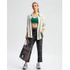 imageG Gradual Pants for Women High Waisted Ankle Pants 2 Pockets 78 Athletic Pants with Drawstring for Golf Travel CasualGrey Camo