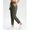 imageG Gradual Pants for Women High Waisted Ankle Pants 2 Pockets 78 Athletic Pants with Drawstring for Golf Travel CasualGrey Sage