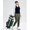 imageG Gradual Pants for Women High Waisted Ankle Pants 2 Pockets 78 Athletic Pants with Drawstring for Golf Travel CasualGrey Sage