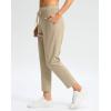 imageG Gradual Pants for Women High Waisted Ankle Pants 2 Pockets 78 Athletic Pants with Drawstring for Golf Travel CasualKhaki