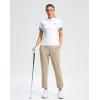 imageG Gradual Pants for Women High Waisted Ankle Pants 2 Pockets 78 Athletic Pants with Drawstring for Golf Travel CasualKhaki