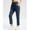 imageG Gradual Pants for Women High Waisted Ankle Pants 2 Pockets 78 Athletic Pants with Drawstring for Golf Travel CasualNavy