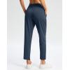 imageG Gradual Pants for Women High Waisted Ankle Pants 2 Pockets 78 Athletic Pants with Drawstring for Golf Travel CasualNavy