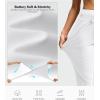 imageG Gradual Pants for Women High Waisted Ankle Pants 2 Pockets 78 Athletic Pants with Drawstring for Golf Travel CasualWhite