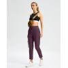 imageG Gradual Pants for Women High Waisted Ankle Pants 2 Pockets 78 Athletic Pants with Drawstring for Golf Travel CasualWine