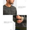 imageG Gradual Sherpa Lined Sweatshirts for Men Fleece Crewneck Sweatshirt Pullover Warm Shirts for WinterGreen Camo