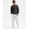 imageG Gradual Sherpa Lined Sweatshirts for Men Fleece Crewneck Sweatshirt Pullover Warm Shirts for WinterGreen Camo