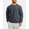 imageG Gradual Sherpa Lined Sweatshirts for Men Fleece Crewneck Sweatshirt Pullover Warm Shirts for WinterHeather Dark Grey